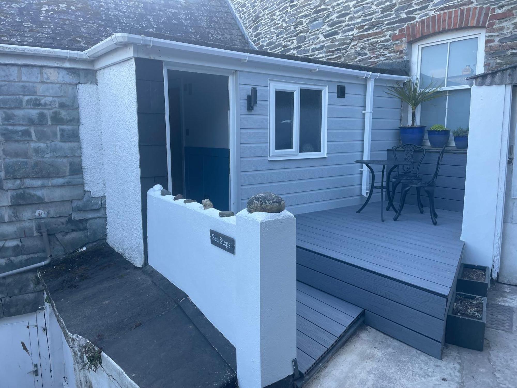 Ferienwohnung Seasteps Padstow Exterior foto
